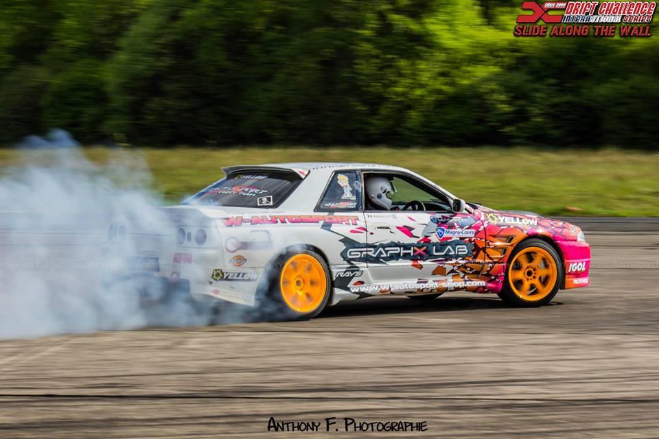 Test du tracé du Drift Challenge dans les Ardennes