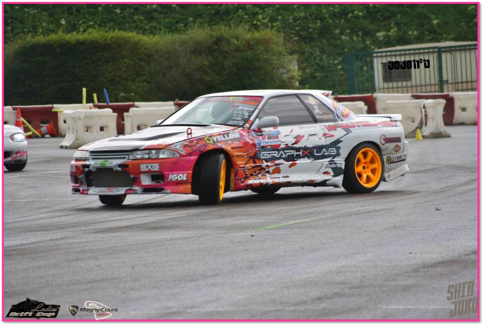 Baptême de drift à Magny-Cours