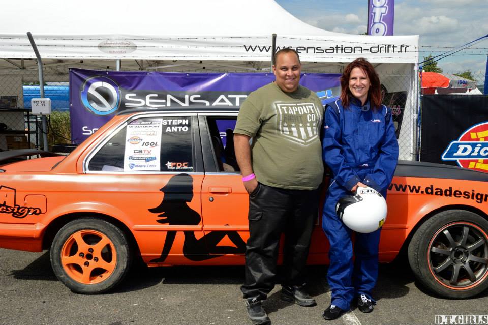 Stéphanie Barraco et son coach Antho Peres