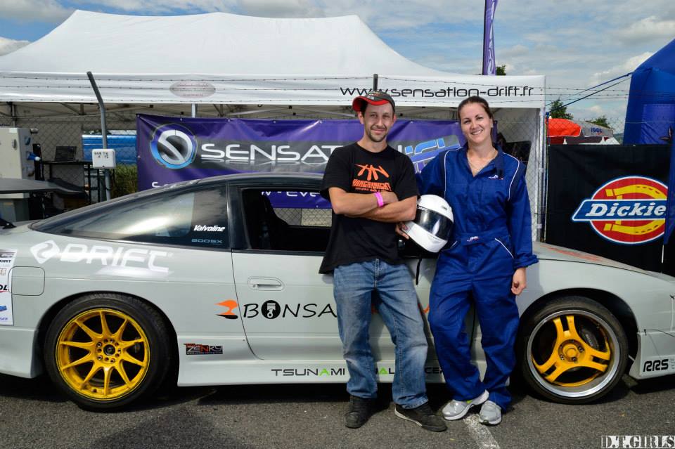 Audrey Meynard et son coach Nicolas Cerdan