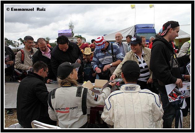 Démo pour l'Euro Race Car sur l'ovale de Tours 