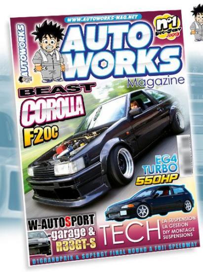 reportage sur W-Autosport dans Autoworks Magazine n°1