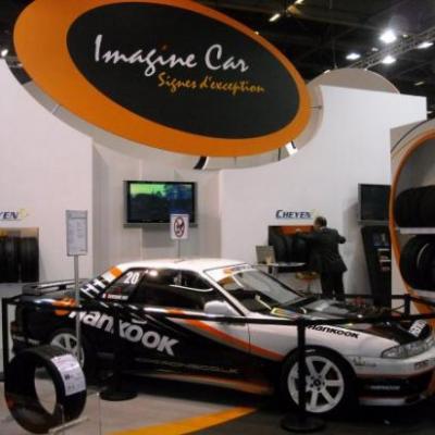 Salon Equip'Auto 2009 - Stand Imagine Car - Box Hankook