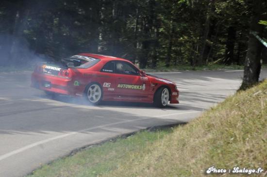 Skyline R33 de William Laurette en pleine démo