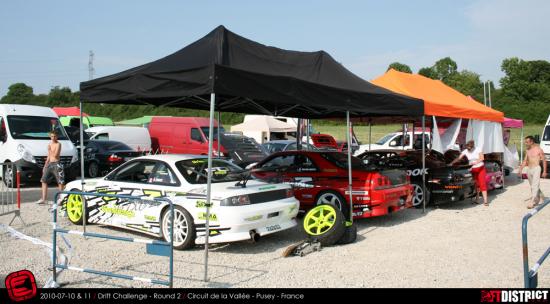 stand Drift Système, round 2 à Vesoul/Pusey