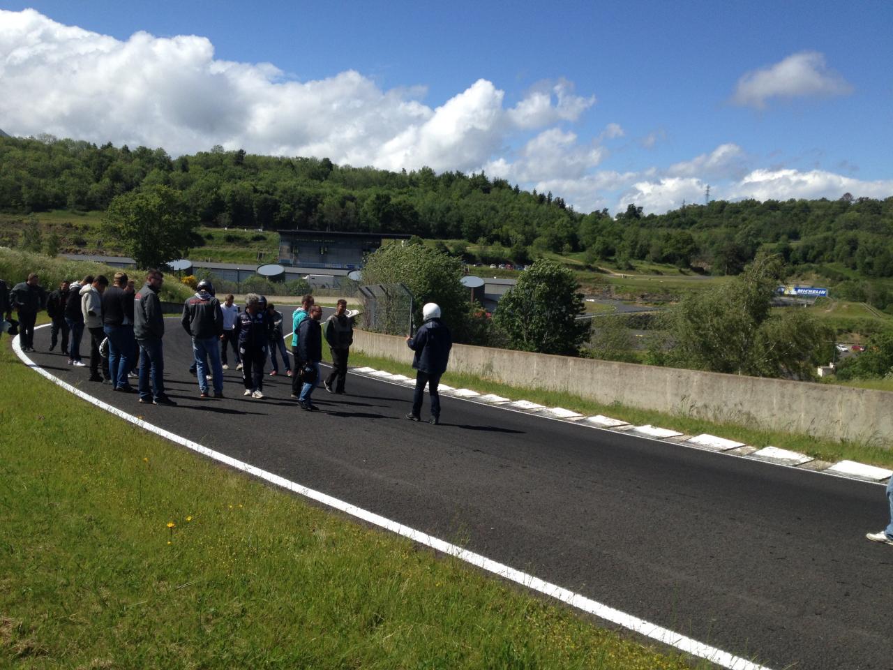 analyse des trajectoires du Circuit de Charade 