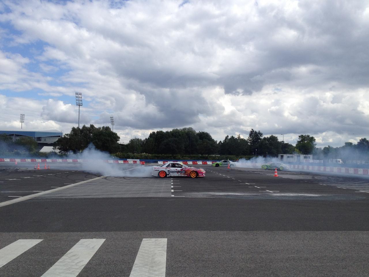 Démo pour l'Euro Race Car sur l'ovale de Tours 