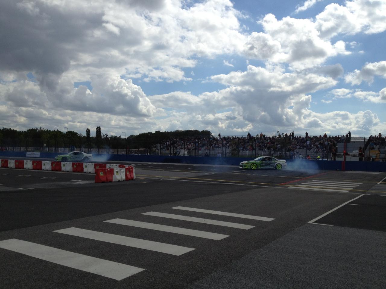Démo pour l'Euro Race Car sur l'ovale de Tours