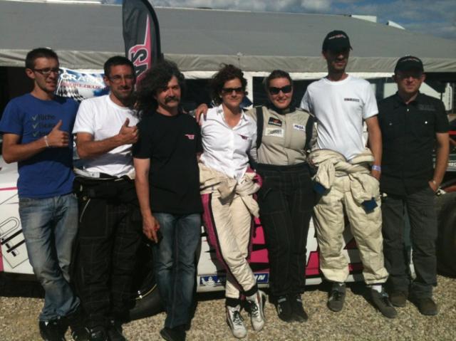 avec notre pilote de Race Car favorite, Carole Perrin !