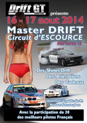 Affiche Master Drift Escource